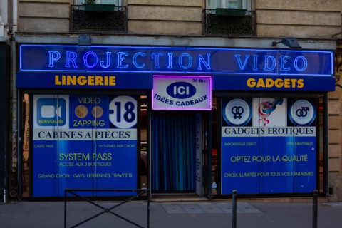 Paris, rue de la Gaïté
