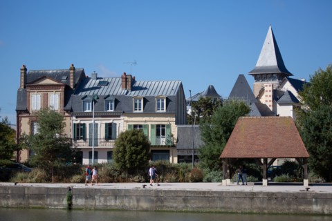 Deauville (Calvados), Presqu'ile de la Touques