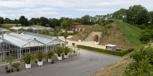 Le Havre, hanging gardens, Fort de Sainte Adresse