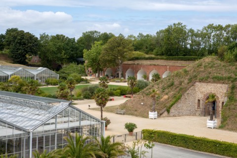 Le Havre, hanging gardens, Fort de Sainte Adresse