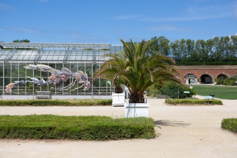 Le Havre, hanging gardens, Fort de Sainte Adresse