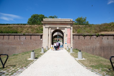 Le Havre, hanging gardens, Fort de Sainte Adresse