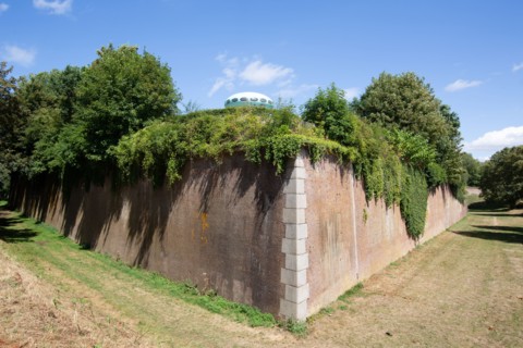 Le Havre, jardins suspendus, Fort de Sainte Adresse, Futuro House de Matti Suuronen