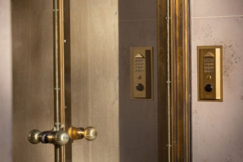 Paris, entry code of a building