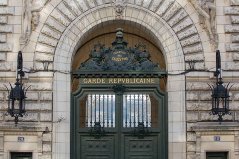 Paris, Barracks of the Garde Républicaine