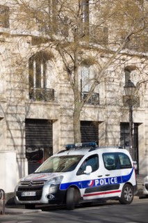 Paris, voiture de Police