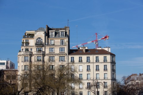 Paris, buildings du boulevard Bourdon