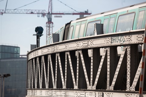 Paris, métro Quai de la Rapée