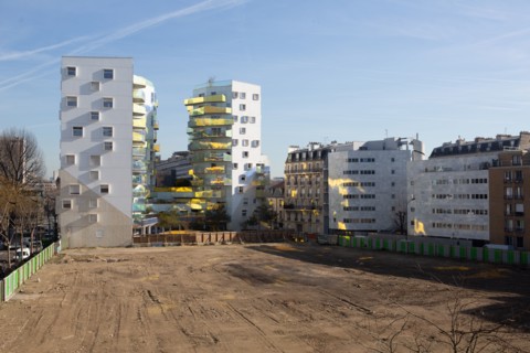 Paris, immeubles Quai d'Austerlitz