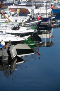 Paris, the Bassin de l'Arsenal (Port de l'Arsenal)