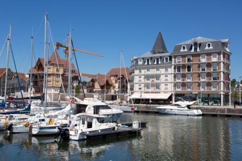 Deauville, presqu'île de la Touques