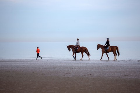 Deauville, beach