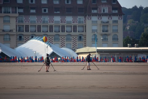 Deauville, beach