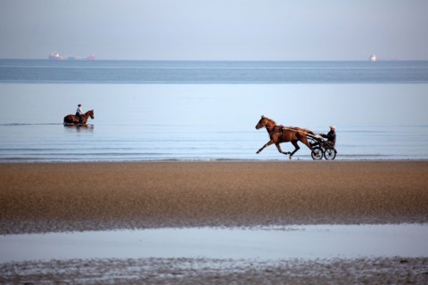 Deauville, beach