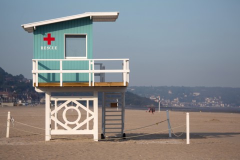 Deauville, beach