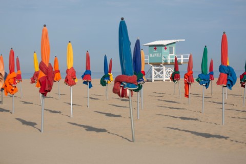 Deauville, beach