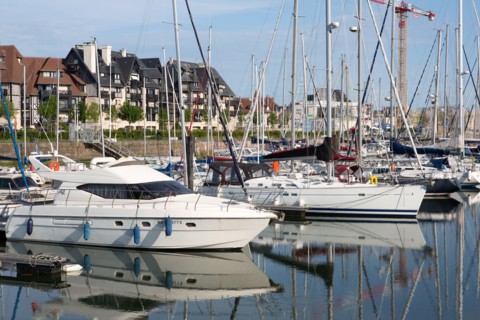 Deauville, marina
