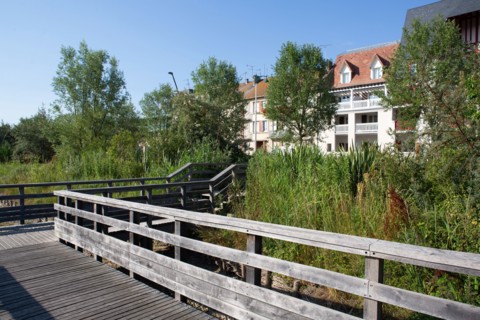 Deauville, presqu'île de la Touques