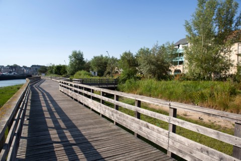 Deauville, presqu'île de la Touques