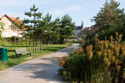 Deauville, presqu'île de la Touques