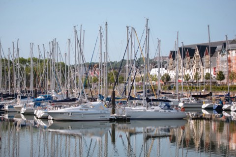 Deauville, marina
