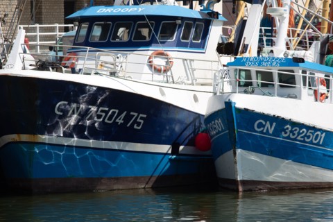 Port en Bessin Huppain, quai baron Gérard