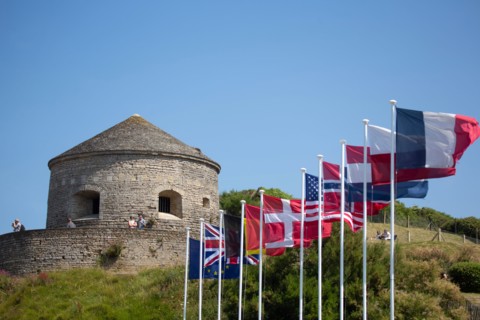 Port en Bessin Huppain, Tour Vauban