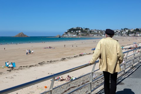 Pleneuf Val André, large beach