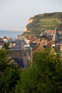 Hautot sur Mer, falaises et front de mer