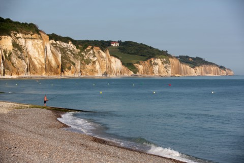 Hautot sur Mer, falaises et front de mer