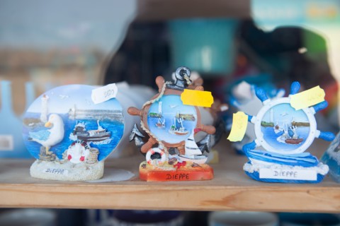 Dieppe, souvenir shop