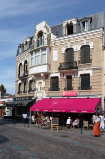 Town centre of Villers sur Mer