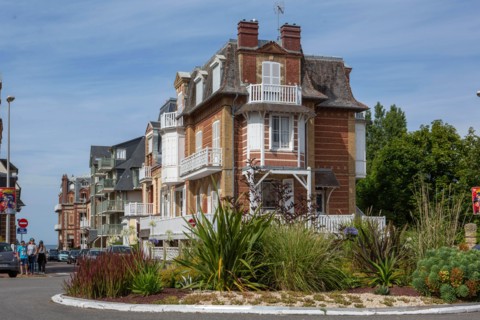 Town centre of Villers sur Mer