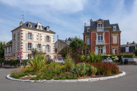 Town centre of Villers sur Mer