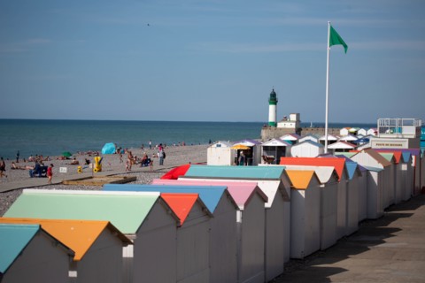 Plage du Tréport, Seine Maritime