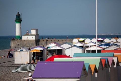 Plage du Tréport, Seine Maritime