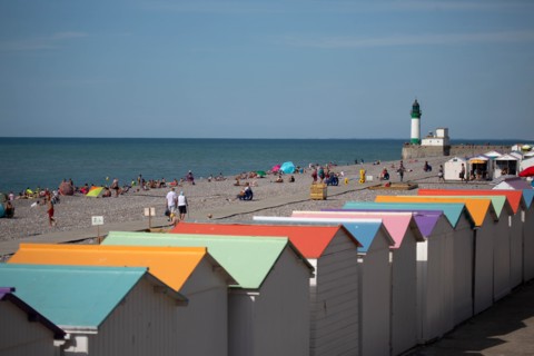 Plage du Tréport, Seine Maritime