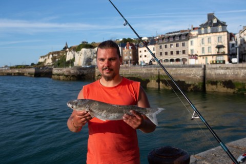 Pêcheur de mulets, Dieppe