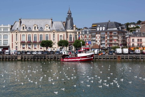 Chalutiers à quai, Trouville-sur-Mer