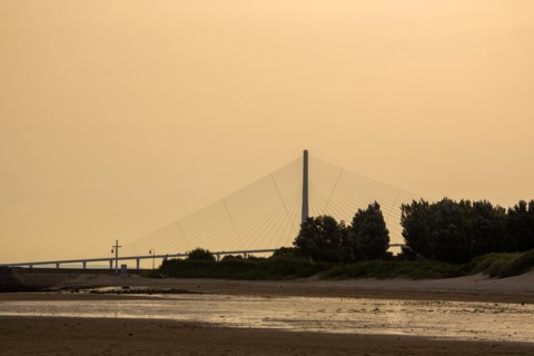 Le Pont de Normandie, Honfleur