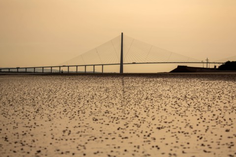 Le Pont de Normandie, Honfleur