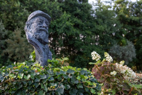 Jardin des personnalités à Honfleur