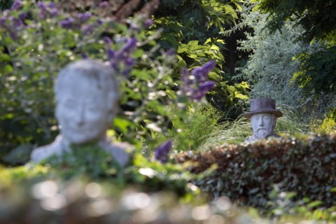 Jardin des personnalités à Honfleur