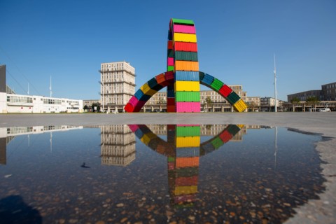 Ganivet, 'Catène de containers'