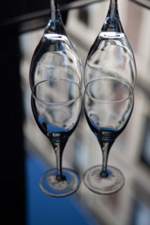 Glasses and their reflection