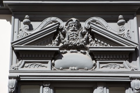 Paris, detail of a pediment