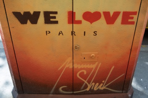 Street Art, We Love Paris