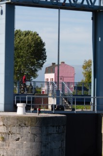 Maritime canal of Abbeville in Saint-Valery-sur-Somme