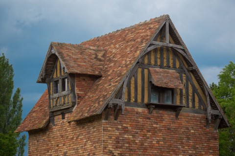 Château de Crèvecoeur, Fondation Schlumberger, à Crèvecoeur-en-Auge