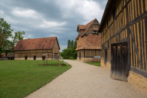 Château de Crèvecoeur, Fondation Schlumberger, à Crèvecoeur-en-Auge